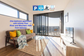 One bed Apt at Southbank with Rooftop Pool and Carpark